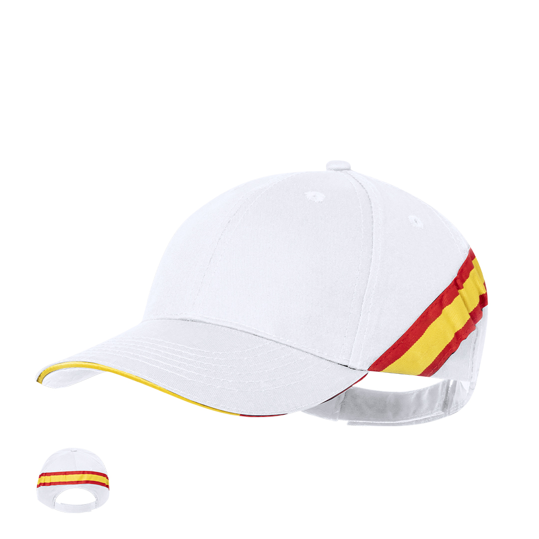 Gorra personalizada Iberia bandera nacional algodón peinado - Gorras y sombreros - Regalo Promocional Personalizado
