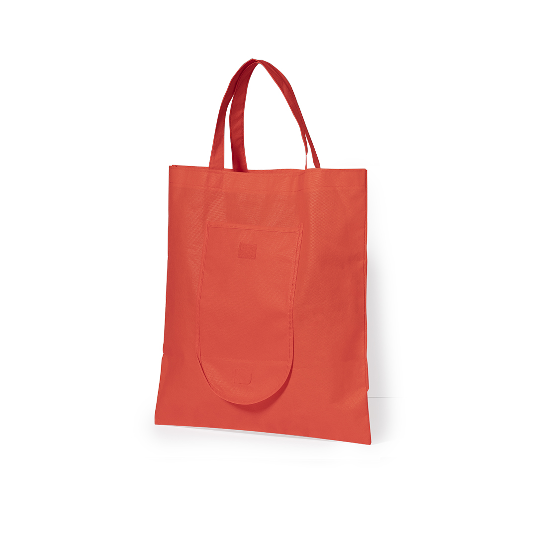 Bolsa plegable personalizada Konsum de non-woven con velcro