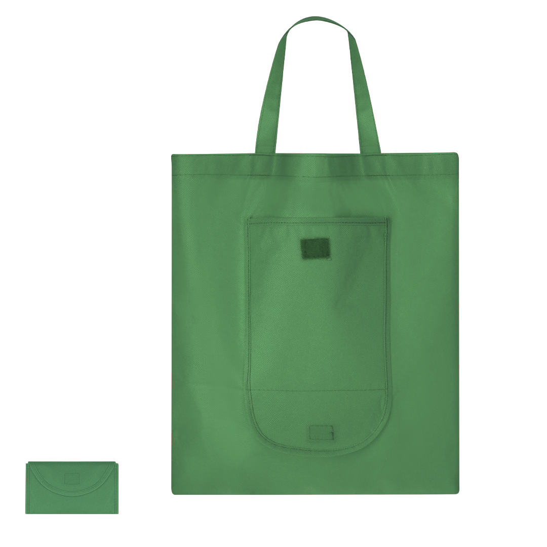 Bolsa plegable personalizada Konsum de non-woven con velcro - Bolsas personalizadas plegables - Regalo Promocional Personalizado