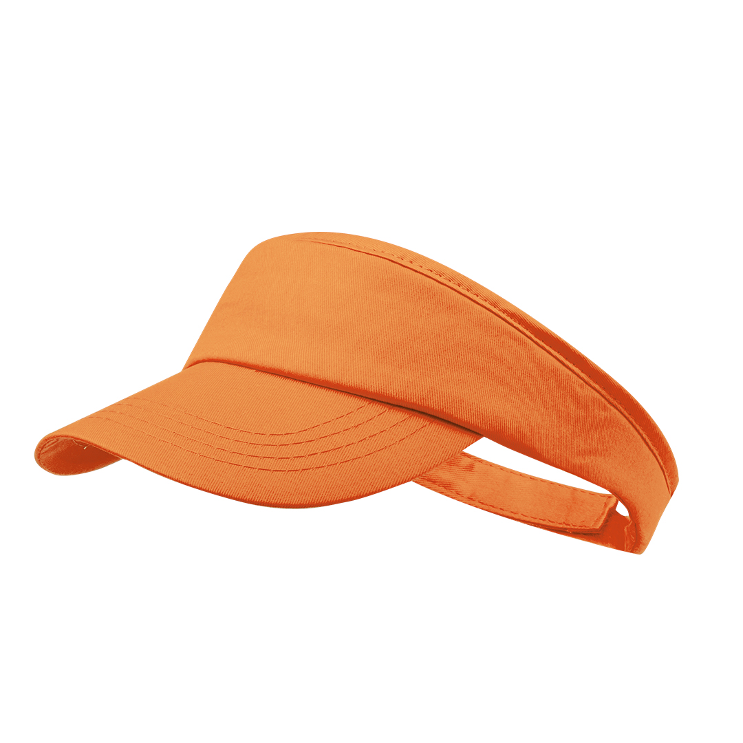 Visera personalizada Tiger de algodón con cierre velcro ajustable - Gorras y sombreros - Regalo Promocional Personalizado