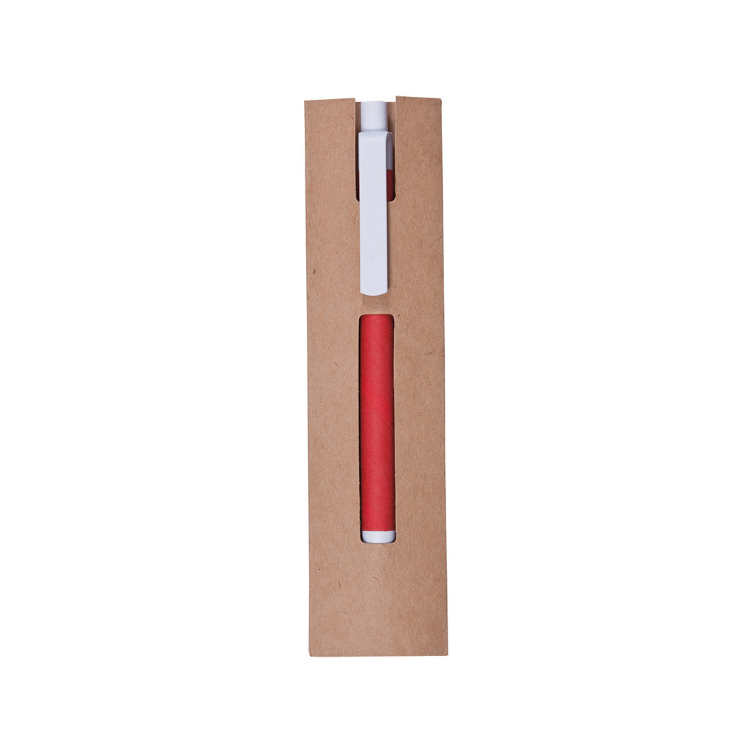 Funda para bolígrafo personalizada Recycard de cartón reciclado - Packaging - Cajas - Regalo Promocional Personalizado - vista alternativa