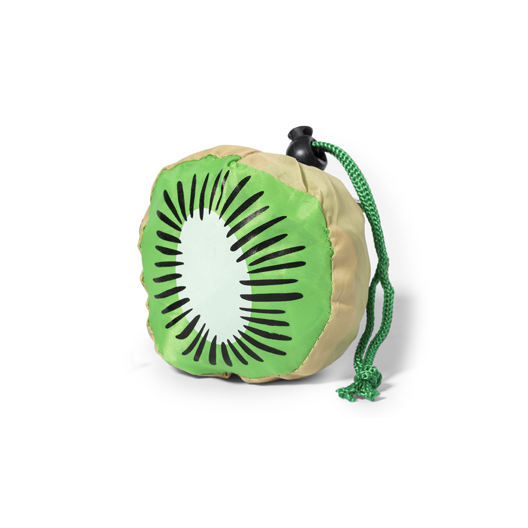 Bolsa plegable personalizada Corni de poliéster con frutas - Bolsas personalizadas plegables - Regalo Promocional Personalizado - imagen 4