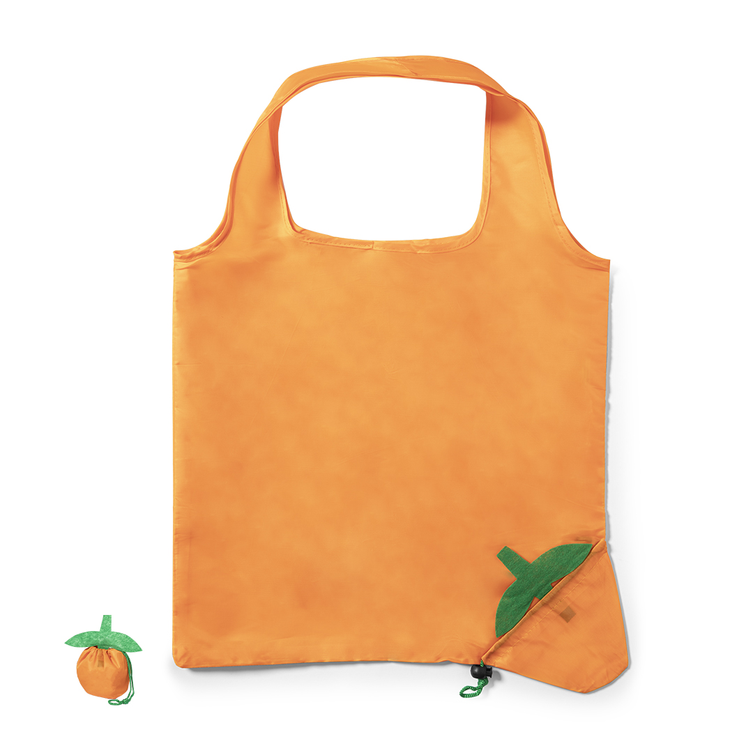 Bolsa plegable personalizada Corni de poliéster con frutas - Bolsas personalizadas plegables - Regalo Promocional Personalizado