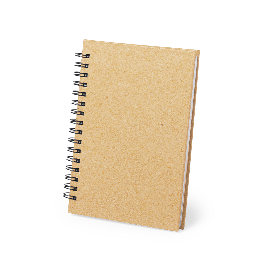 Libreta personalizada Emerot de cartón reciclado con tapas suaves - Oficina - Regalo Promocional Personalizado