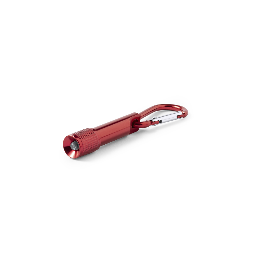 Set con navaja multiusos y linterna mosquetón personalizado Sufli de aluminio - Sets de herramientas - Regalo Promocional Personalizado - vista alternativa