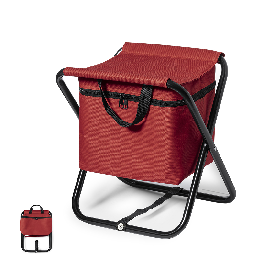 Silla nevera personalizada Xana de aluminio con poliéster 600D - Verano - Regalo Promocional Personalizado