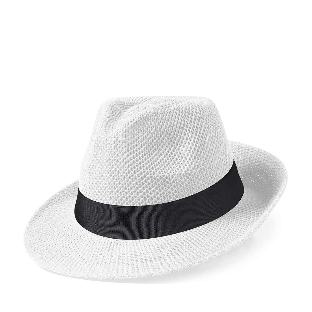 Sombrero personalizado Timbu de material sintético en colores sobrios - Verano - Regalo Promocional Personalizado