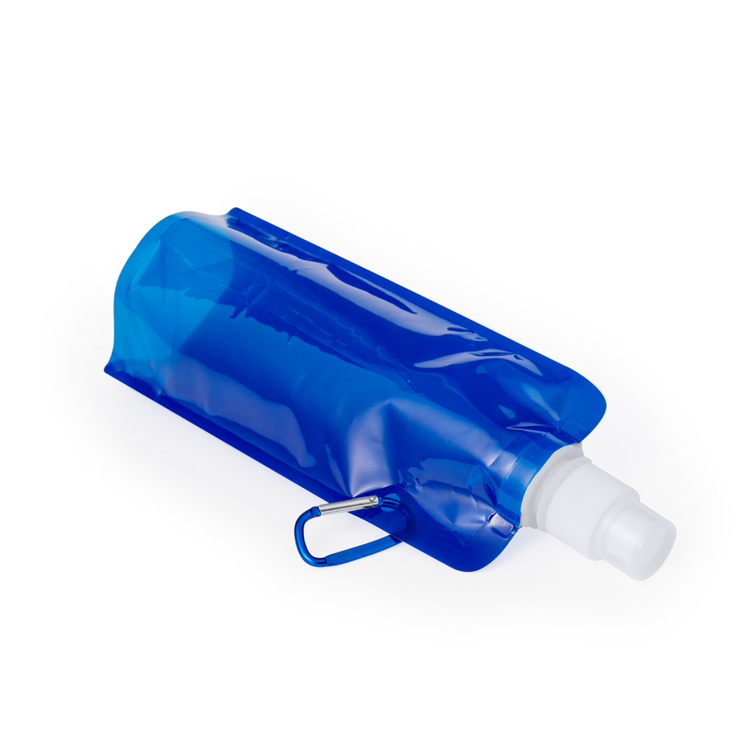 Bidón Boxter 400ml PET flexible mosquetón