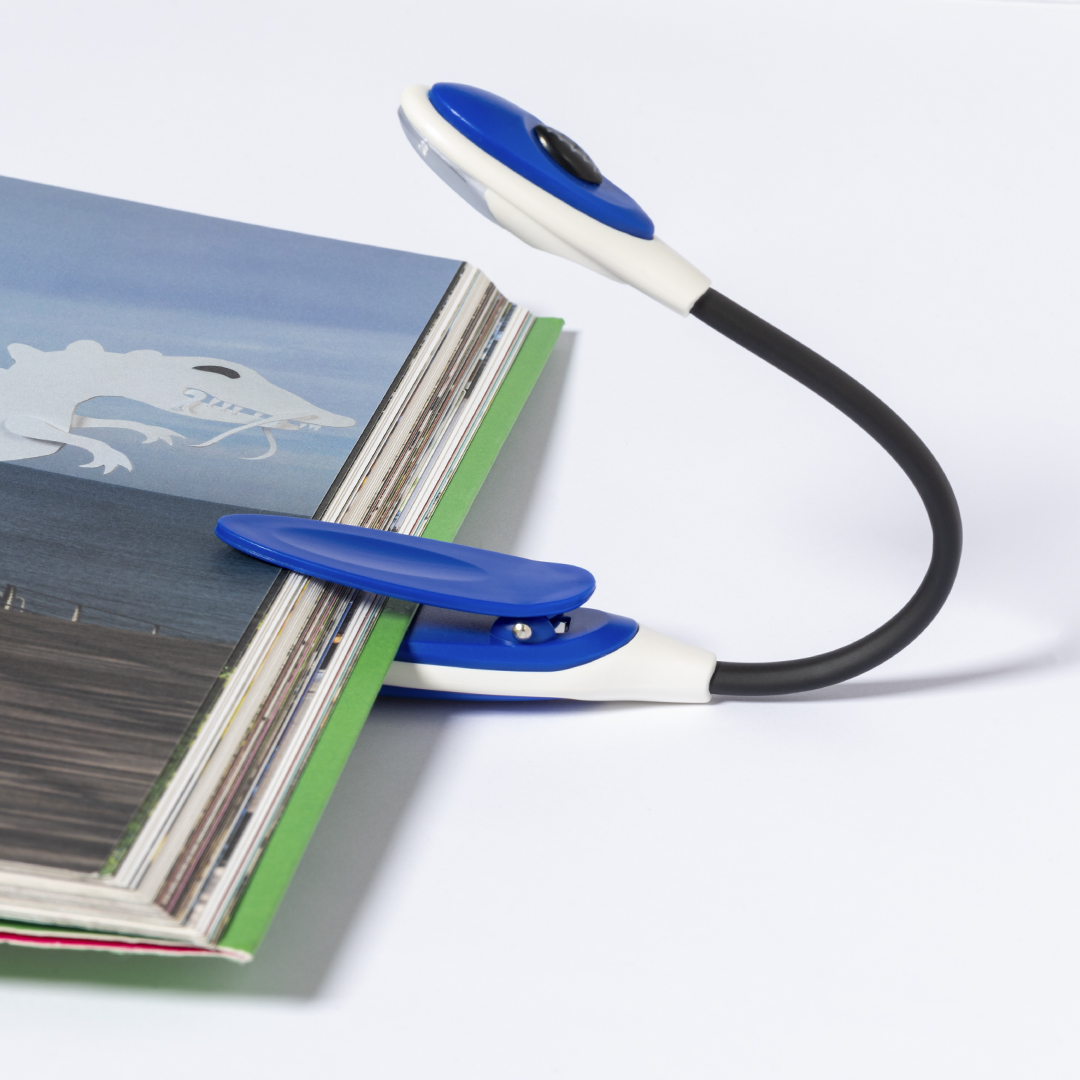 Lámpara personalizada Lektura LED lectura diseño bicolor con pinza - Tecnología - Regalo Promocional Personalizado - imagen 6
