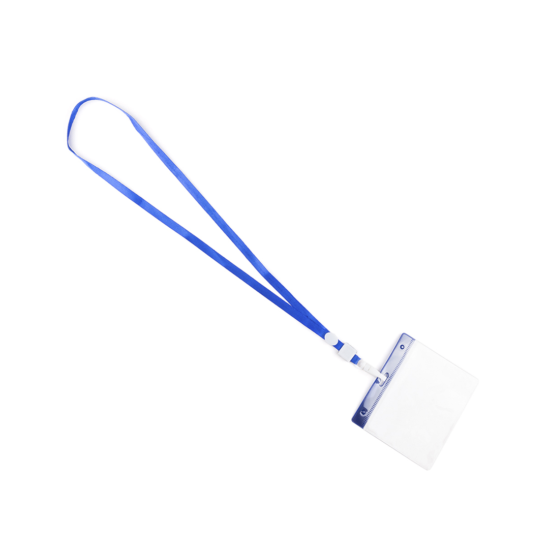 Identificador para lanyard personalizado Maes de PVC con mosquetón en colores vivos