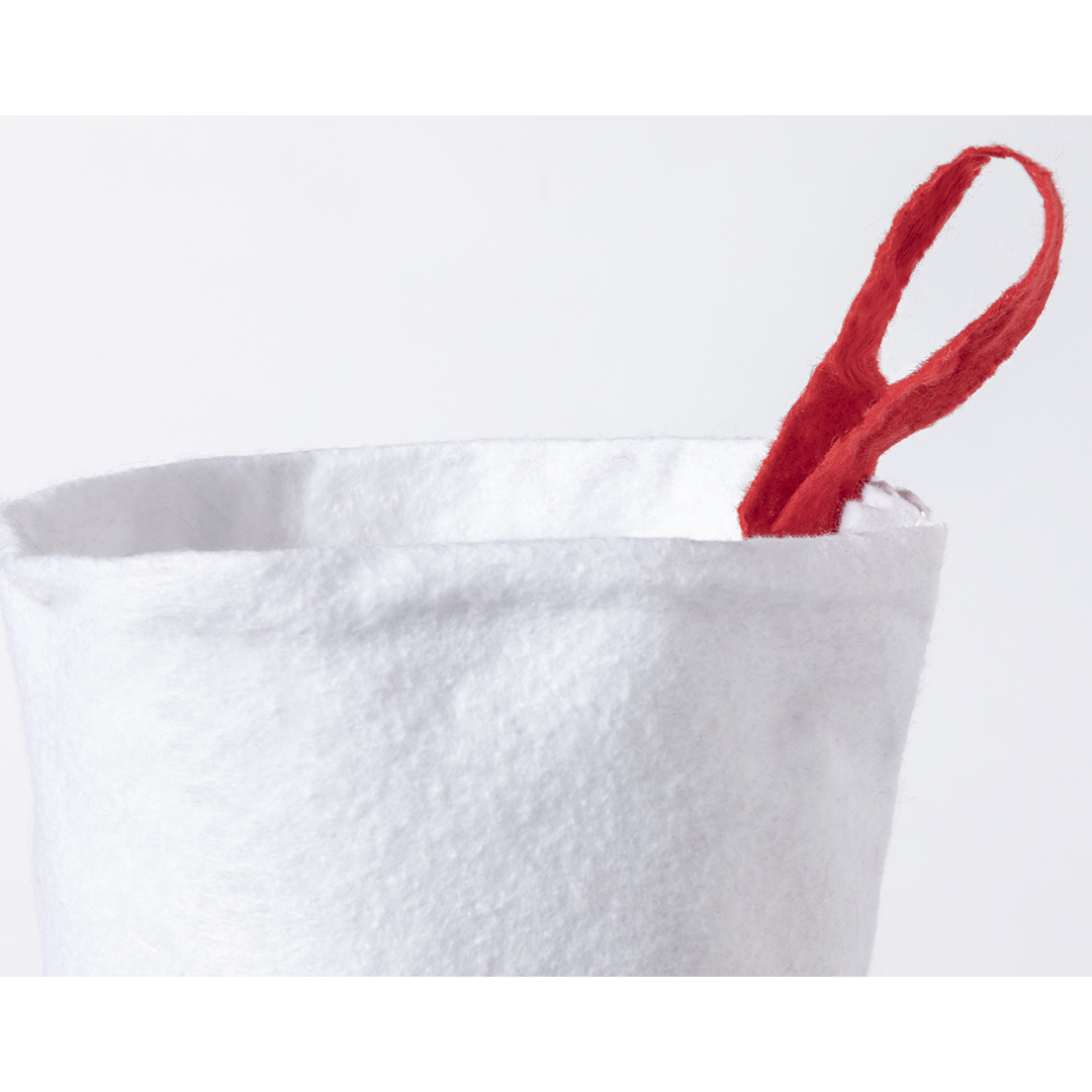 Calcetín personalizado Saspi navideño de gran capacidad