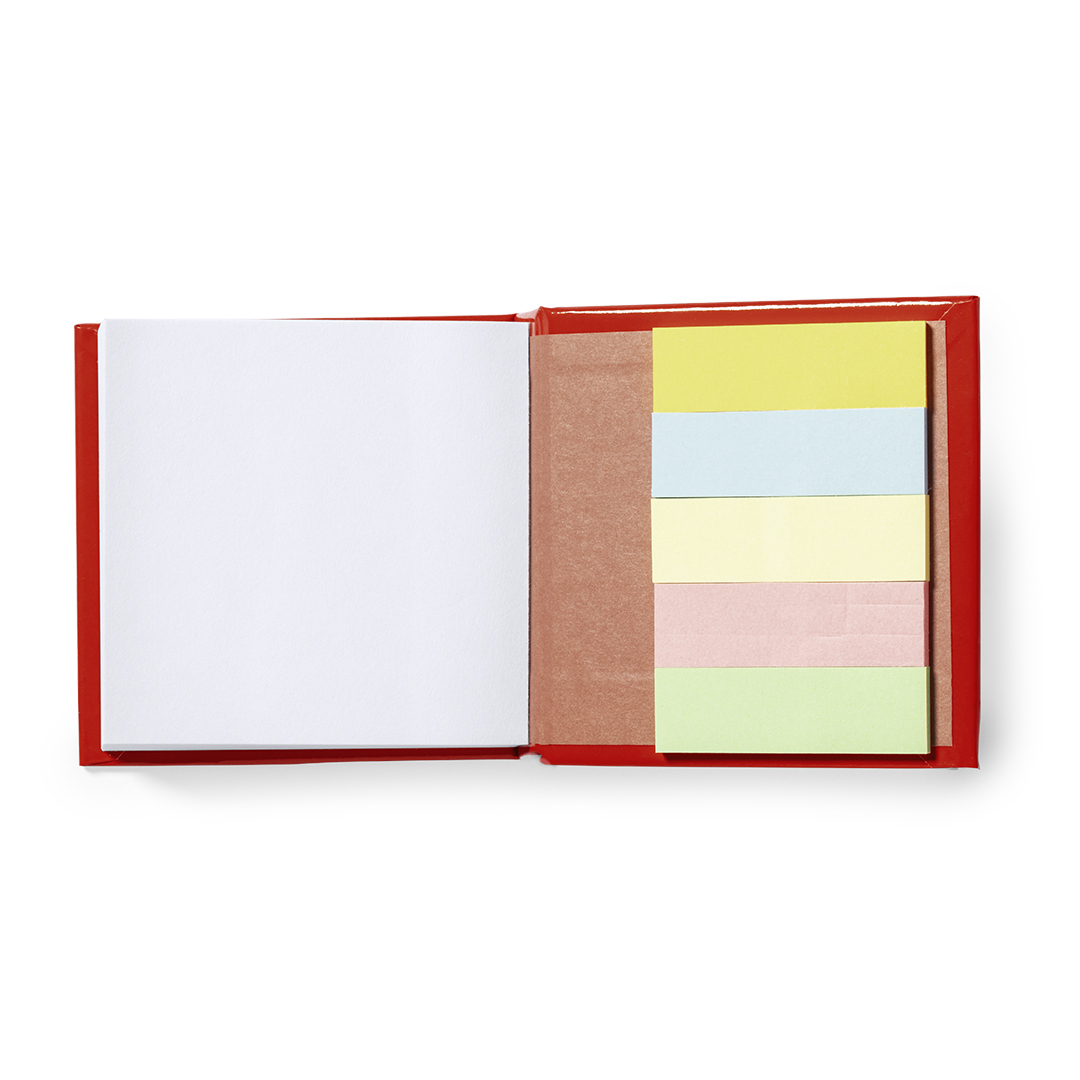 Portanotas personalizado Codex de cartón rígido con mini adhesivas - Oficina - Regalo Promocional Personalizado - imagen 2