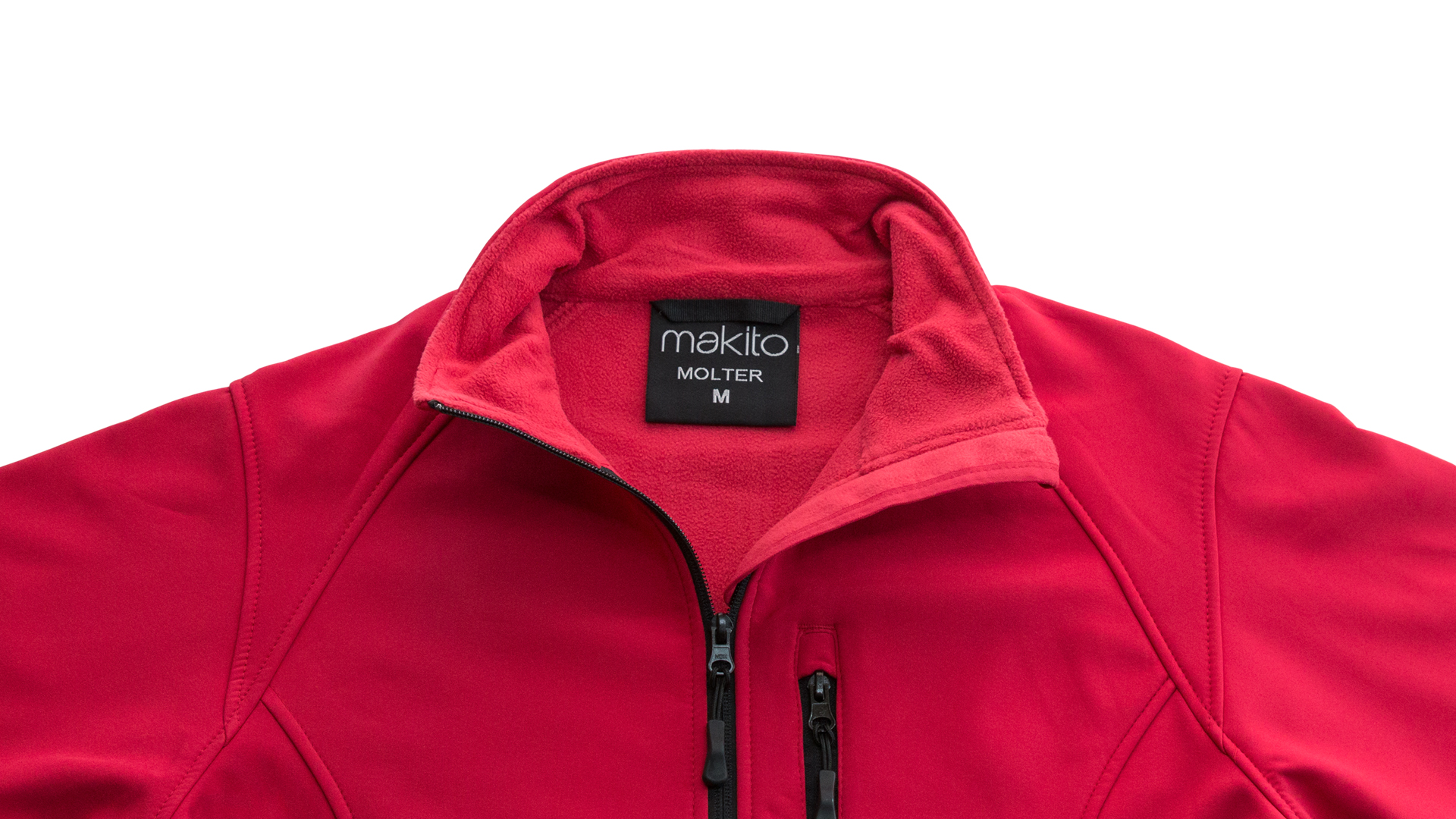 Chaqueta personalizada Molter impermeable de soft shell con elastano cuello elevado - Ropa y accesorios - Regalo Promocional Personalizado - imagen 4