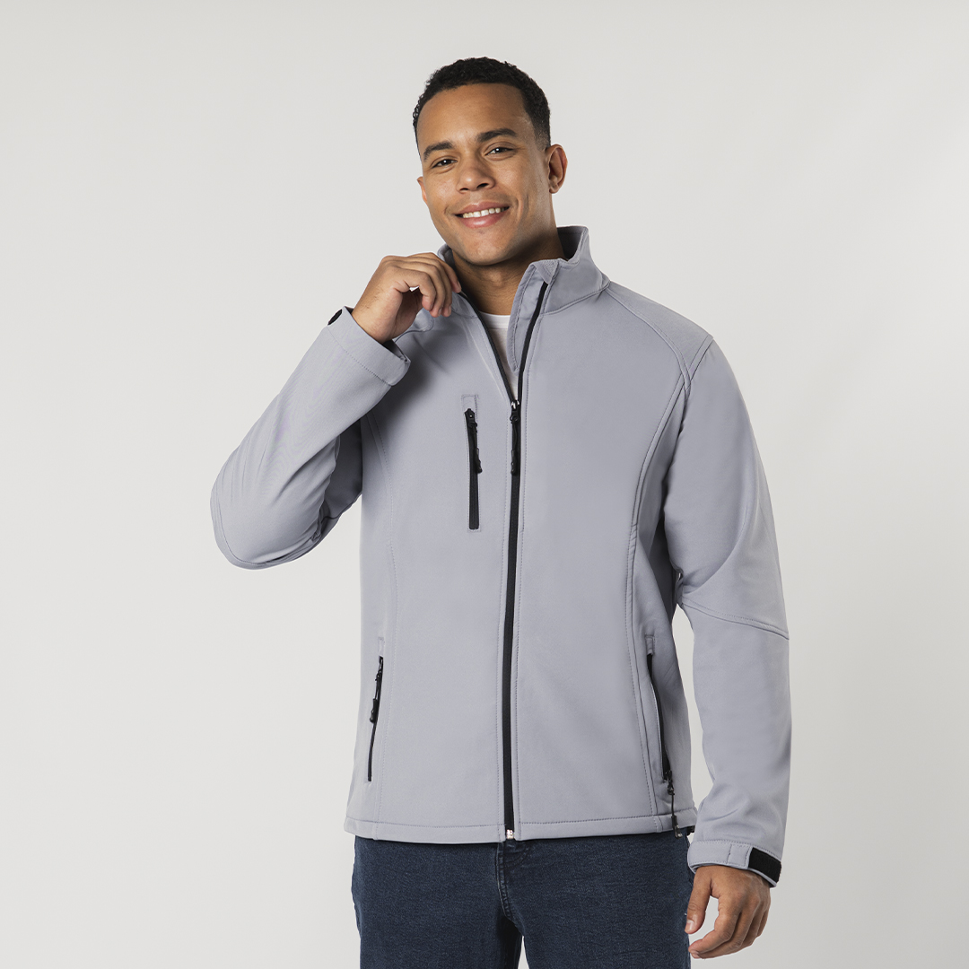 Chaqueta personalizada Molter impermeable de soft shell con elastano cuello elevado - Ropa y accesorios - Regalo Promocional Personalizado