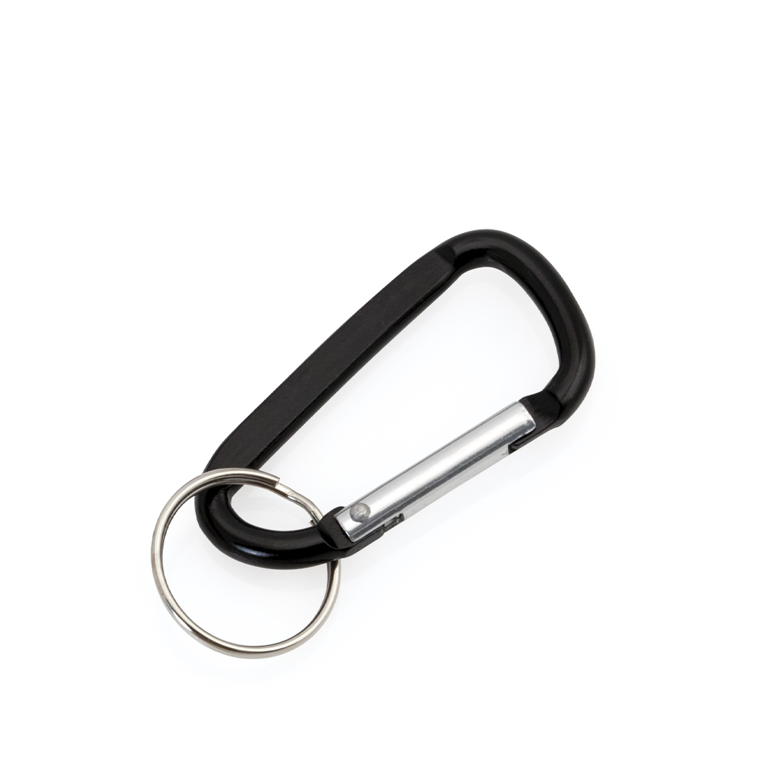Mosquetón personalizado Zoko de aluminio en vivos colores - Llaveros, pins y chapas - Regalo Promocional Personalizado