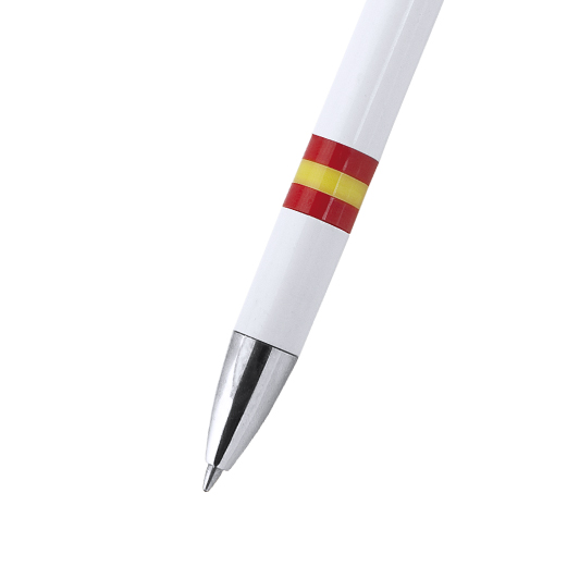 Bolígrafo personalizado Horten bicolor con bandera nacional española - Oficina - Regalo Promocional Personalizado - imagen 3