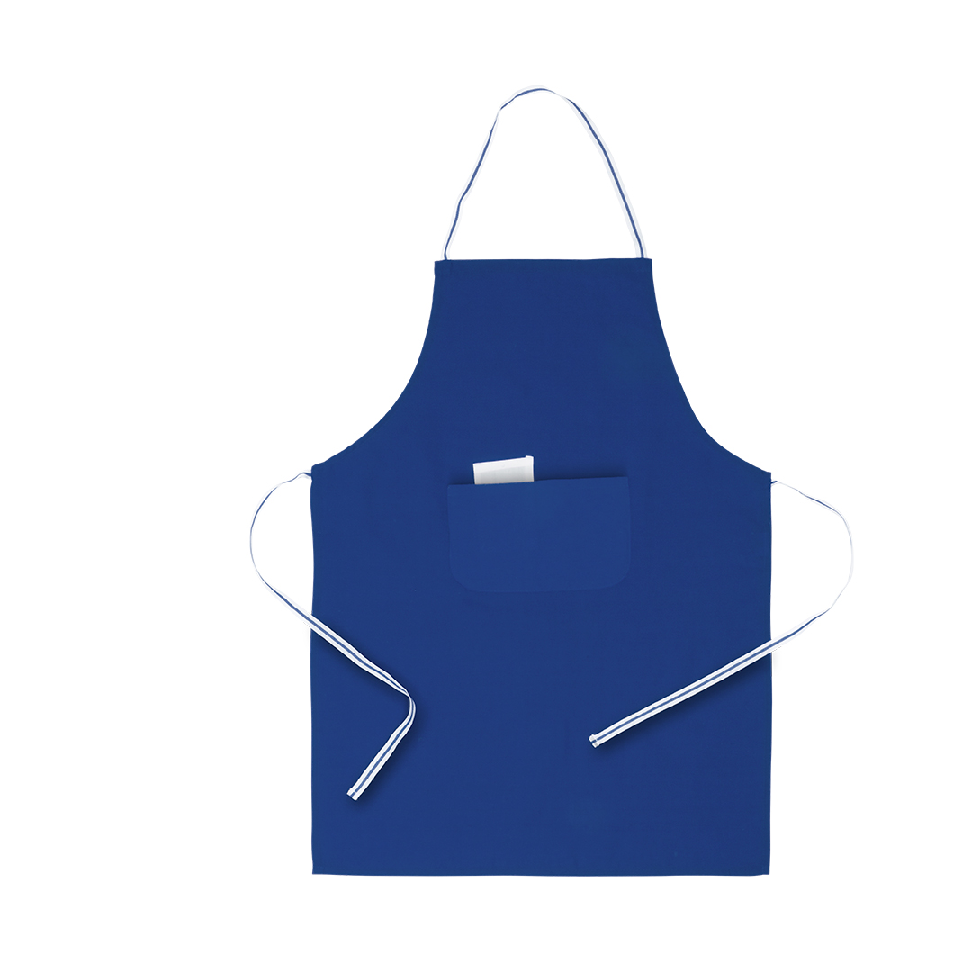 Delantal personalizado Bacatus de algodón poliéster con bolsillo doble - Hogar - Regalo Promocional Personalizado