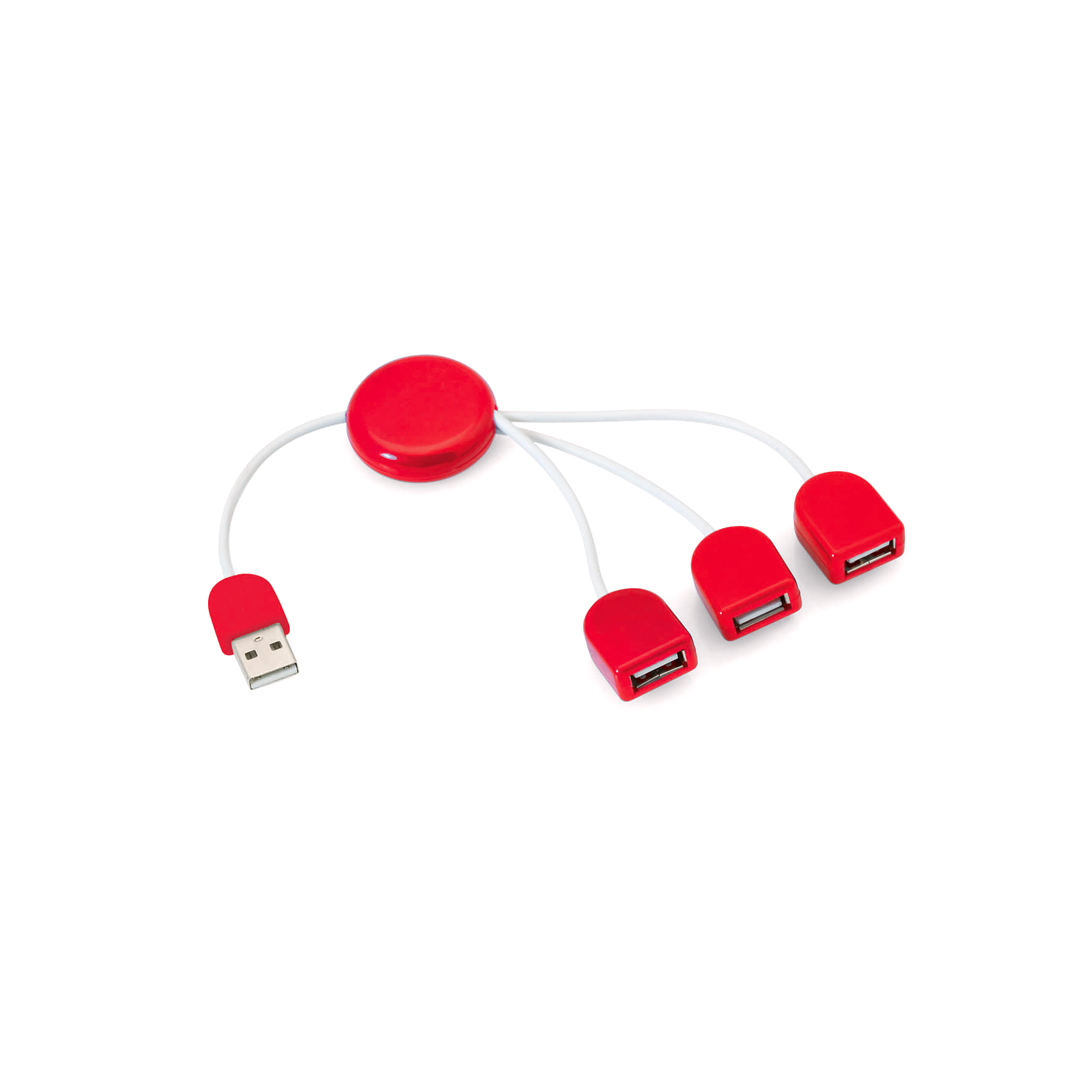 Puerto USB personalizado Pod colorido con pastilla circular - Tecnología - Regalo Promocional Personalizado