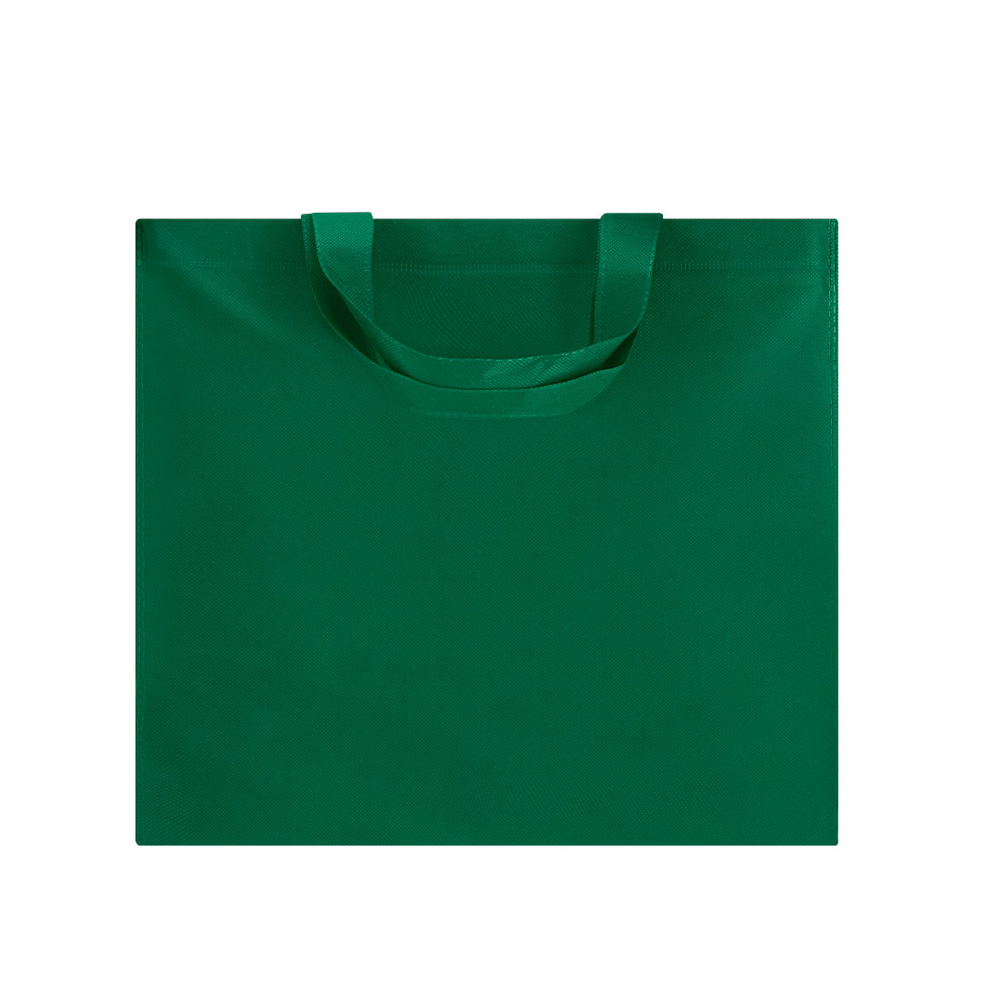 Bolsa personalizada Nox de non-woven con asas cortas - Bolsas personalizadas con fuelle - Regalo Promocional Personalizado - vista alternativa