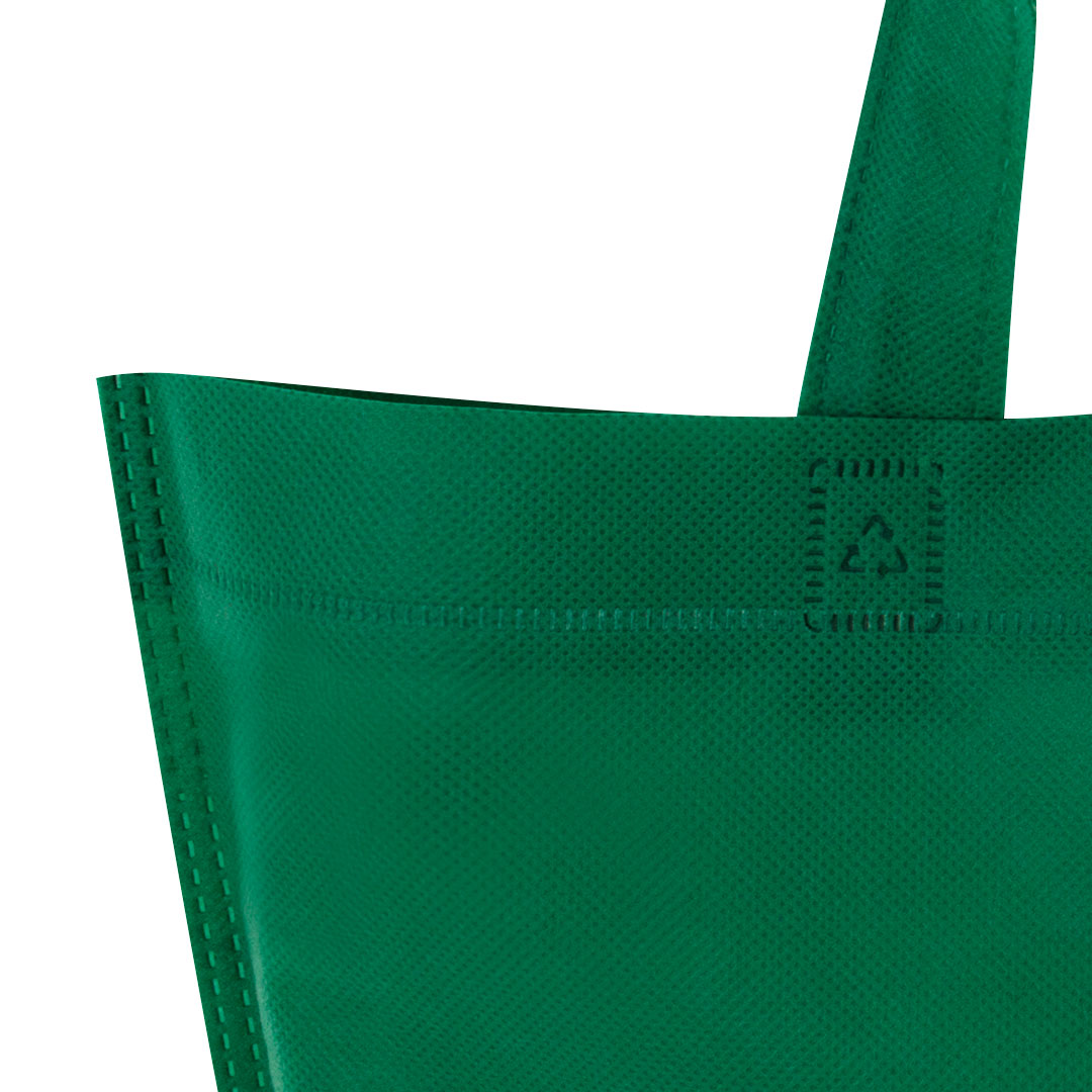 Bolsa personalizada Nox de non-woven con asas cortas - Bolsas personalizadas con fuelle - Regalo Promocional Personalizado - imagen 3