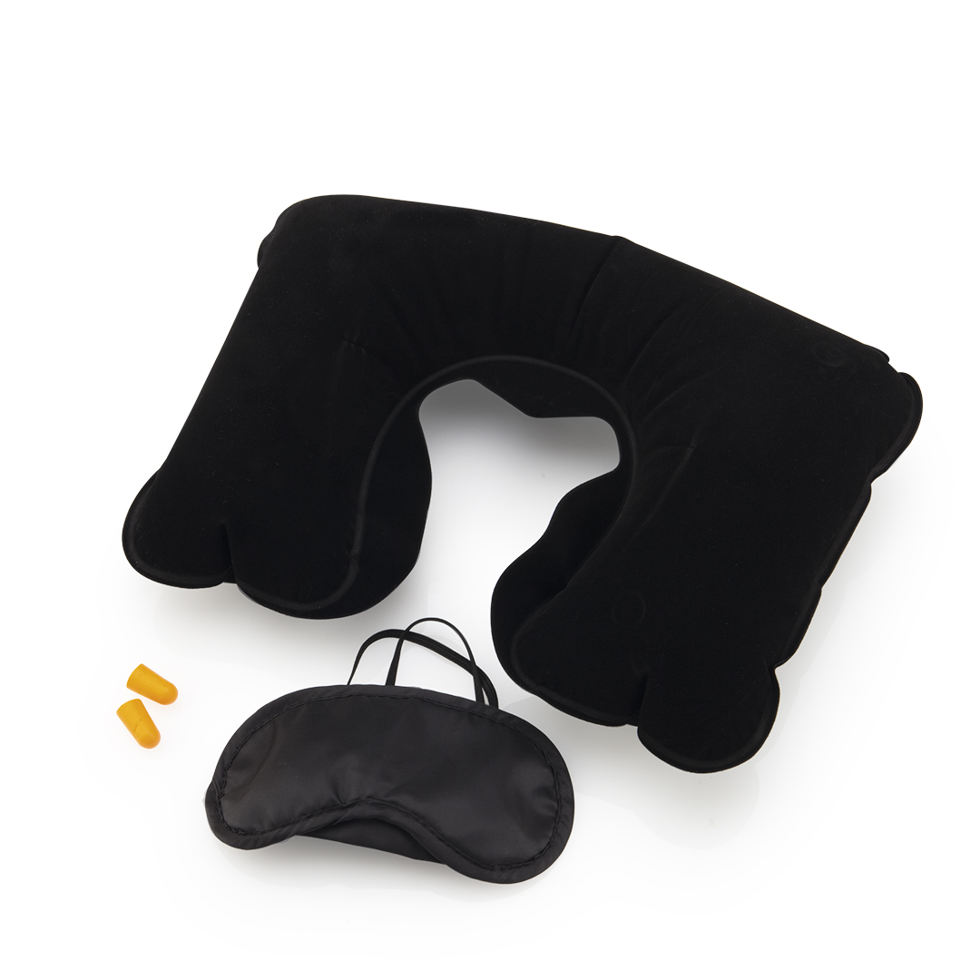 Set de viaje personalizado Plonet de microfibra con funda de antelina - Viaje - Regalo Promocional Personalizado