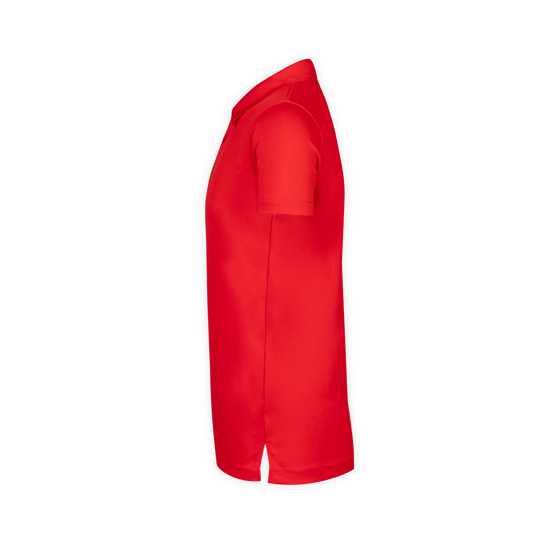 Polo personalizado técnico Plus de poliéster transpirable 180g/m2 con tres botones