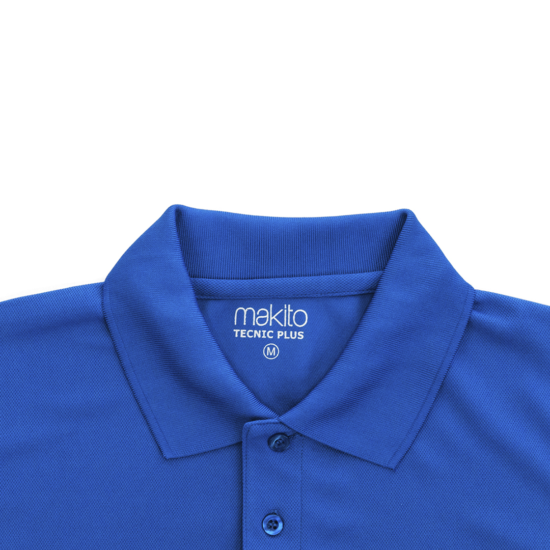 Polo personalizado técnico Plus de poliéster transpirable 180g/m2 con tres botones - Ropa y accesorios - Regalo Promocional Personalizado - imagen 4