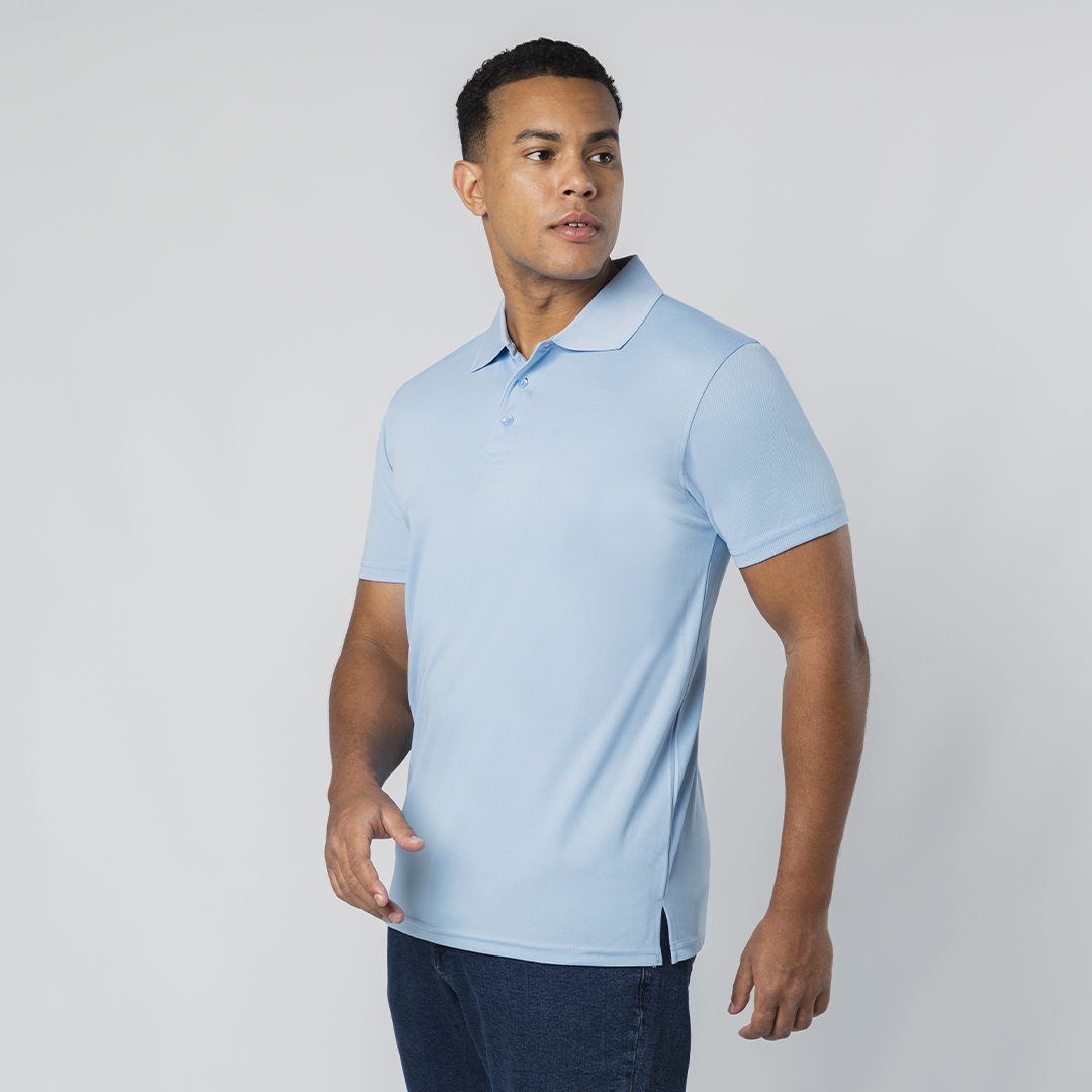 Polo personalizado técnico Plus de poliéster transpirable 180g/m2 con tres botones - Ropa y accesorios - Regalo Promocional Personalizado