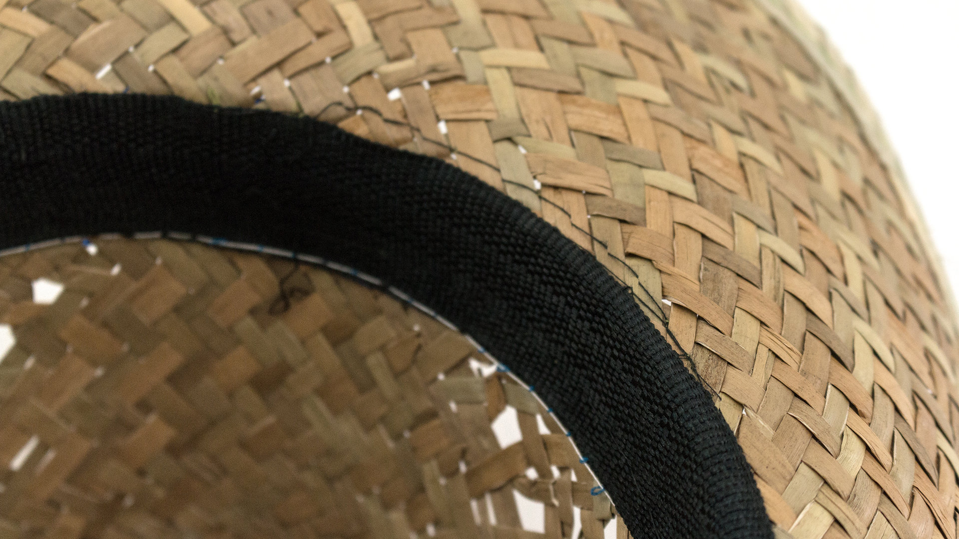 Sombrero de paja personalizado Bull verde natural transpirable - Verano - Regalo Promocional Personalizado - vista alternativa