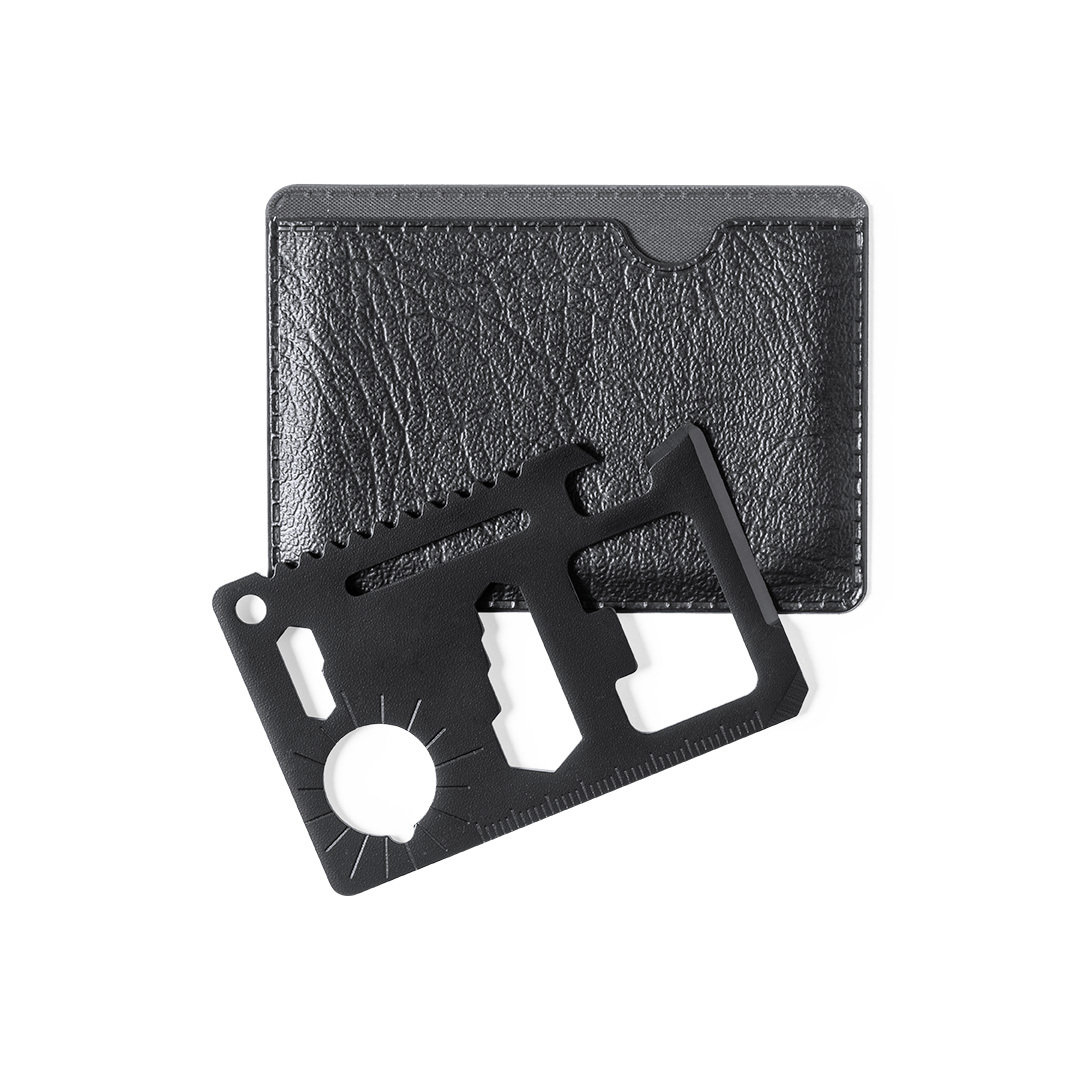 Multiherramienta personalizada Wicax de acero inox con indicador dirección