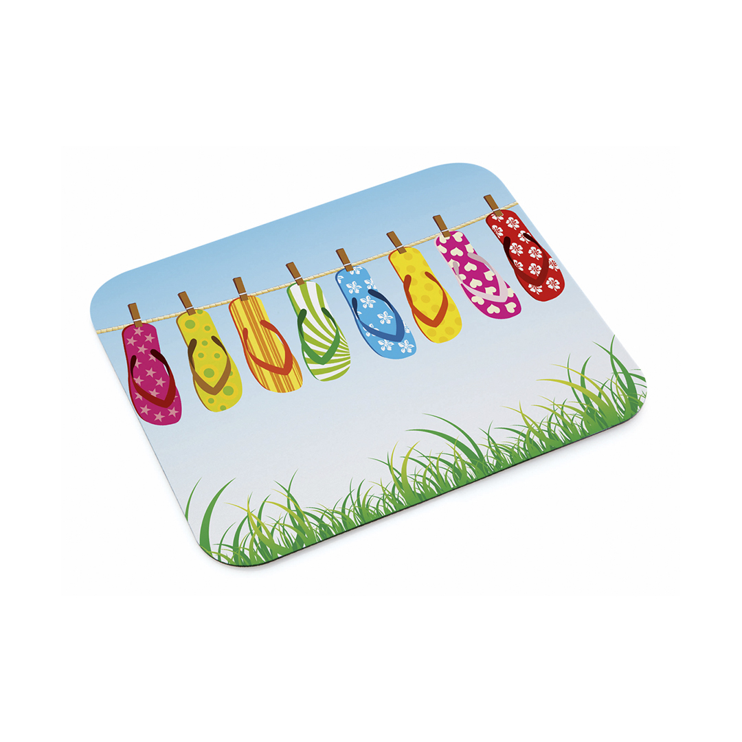 Alfombrilla rectangular Vaniat de poliéster