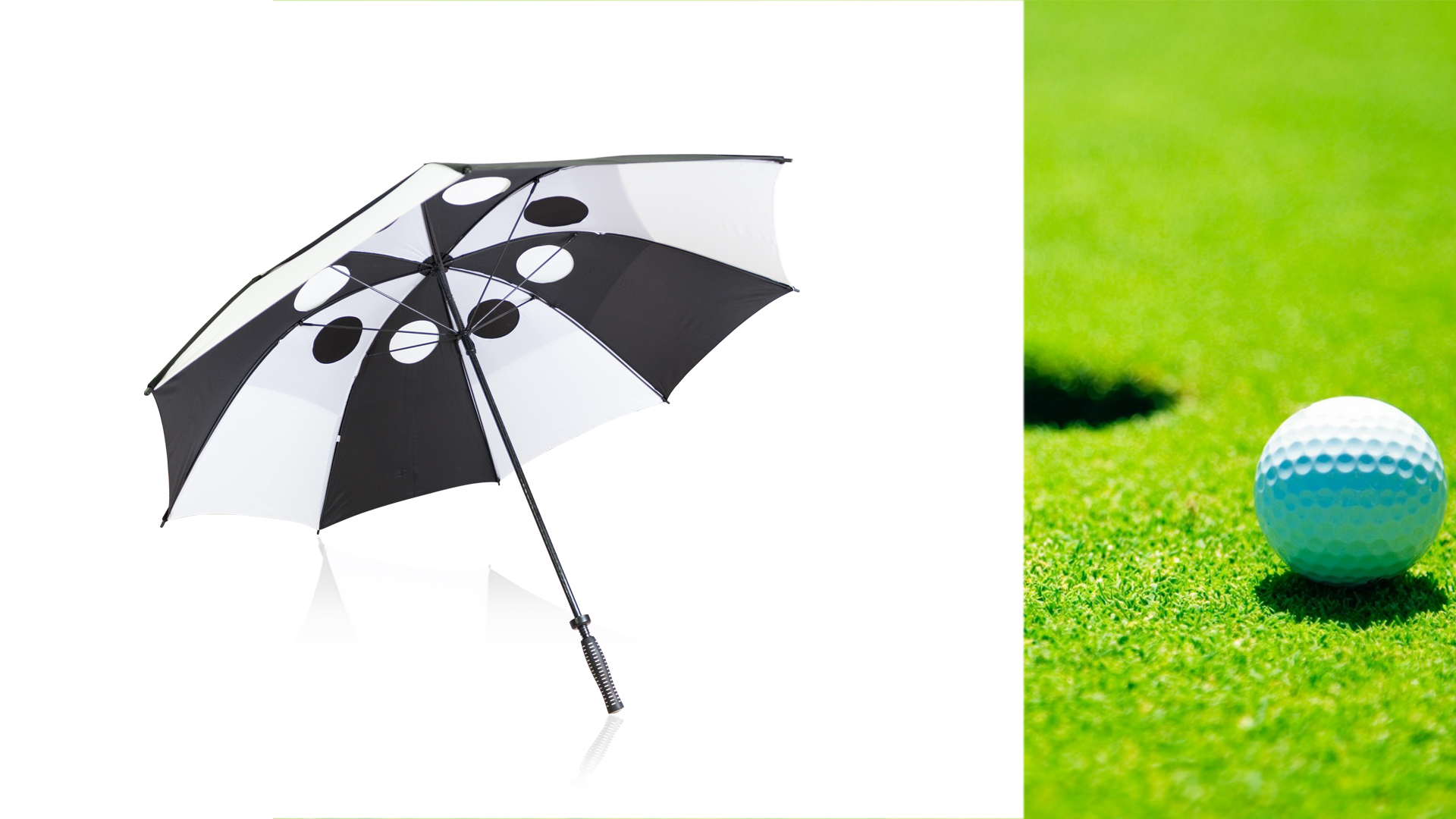 Paraguas personalizado Golf Budyx bicolor para golf - Paraguas personalizados - Regalo Promocional Personalizado - imagen 4