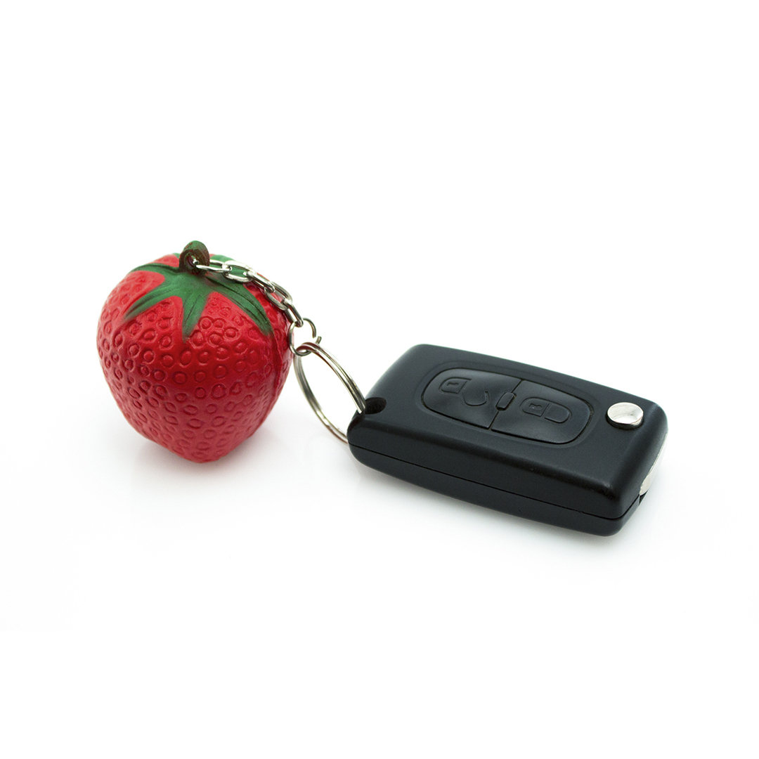 Llavero personalizado Antiestrés Fruty de PU con diseños frutas - Llaveros, pins y chapas - Regalo Promocional Personalizado - imagen 3