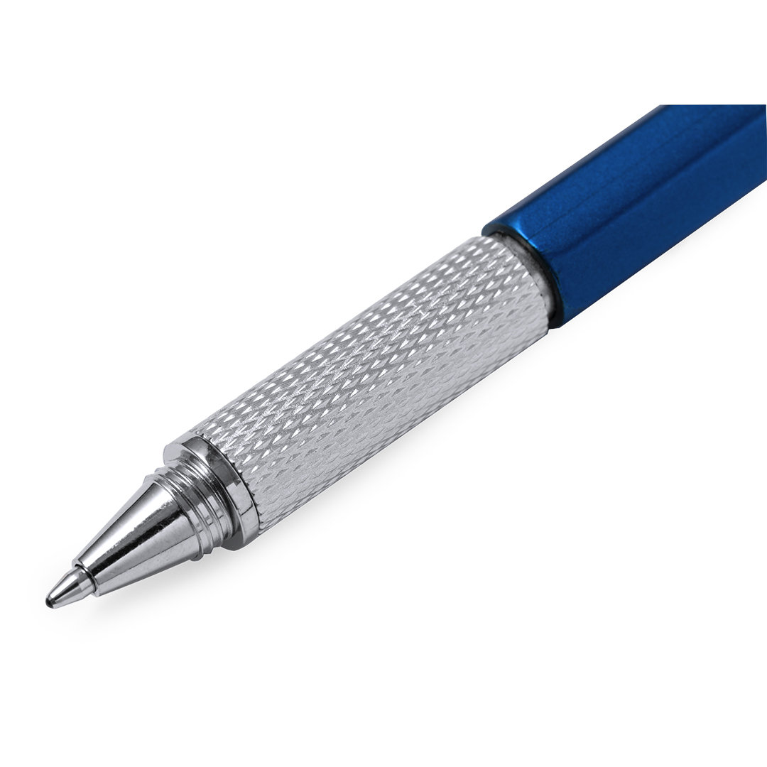 Bolígrafo multiherramienta personalizado Sauris 4 en 1 con nivel integrado - Oficina - Regalo Promocional Personalizado - imagen 9