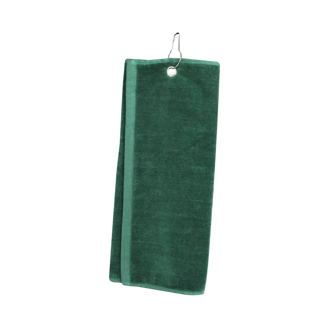 Toalla de golf personalizada Tarkyl de algodón premium con mosquetón de 40x50cm - Toallas personalizadas - Regalo Promocional Personalizado