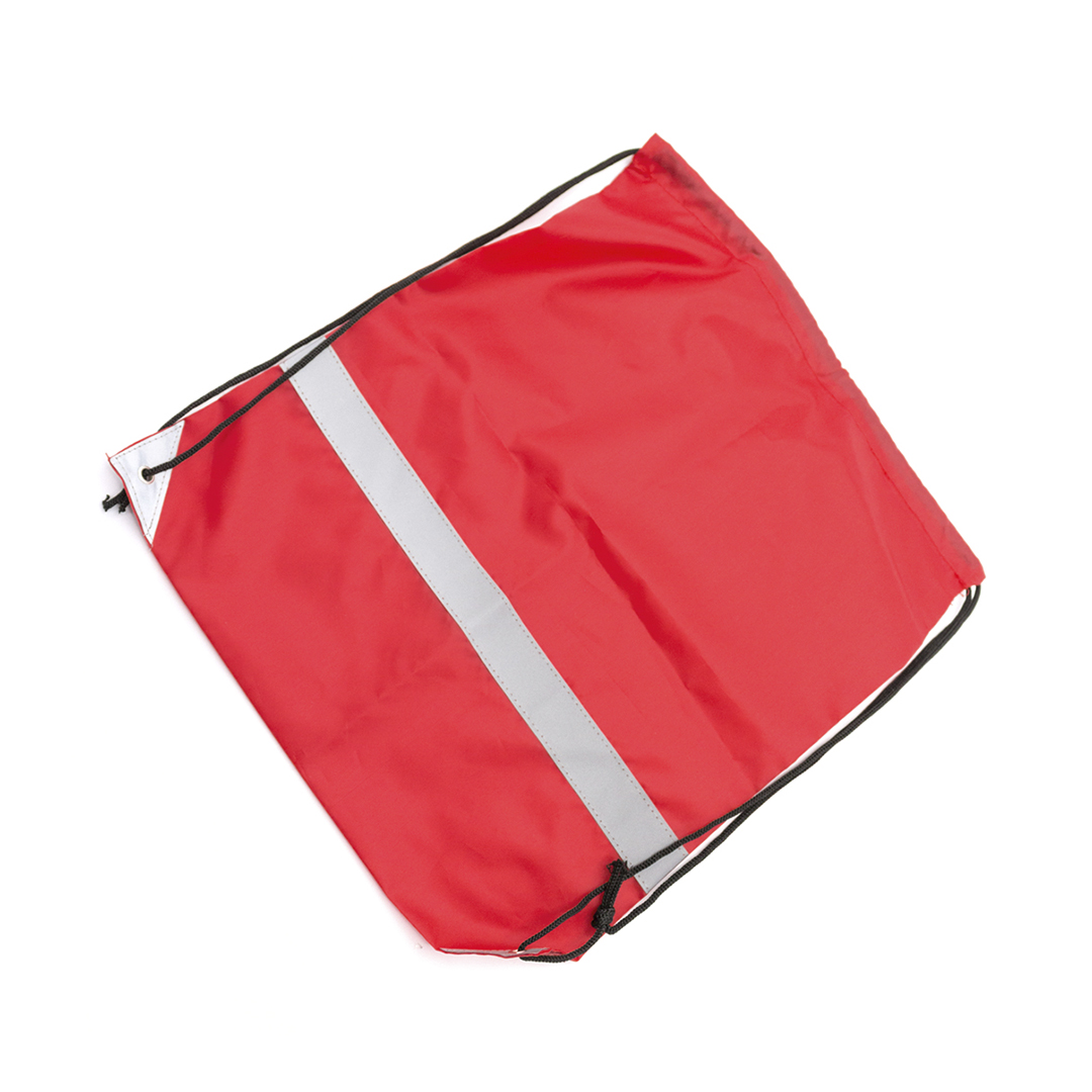 Mochila personalizada Lemap reflectante de poliéster 190T con visibilidad - Mochilas personalizadas - Regalo Promocional Personalizado - vista alternativa
