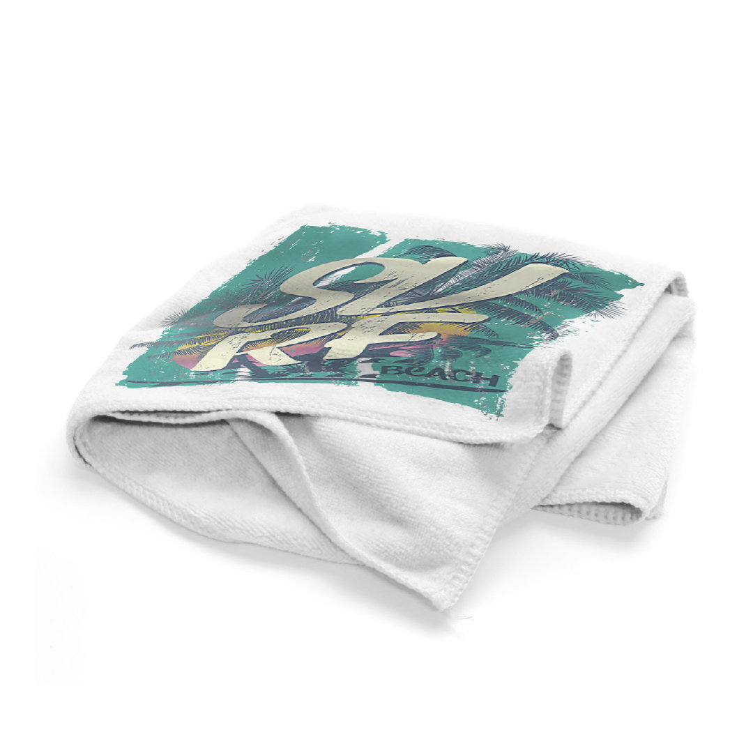 Toalla personalizada absorbente Gymnasio de microfibra con bolsa de 100x50cm