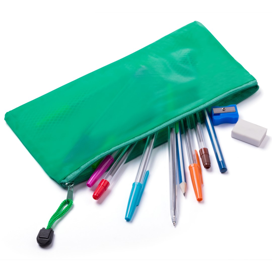 Estuche personalizado Latber de PVC con cinta tirador colores