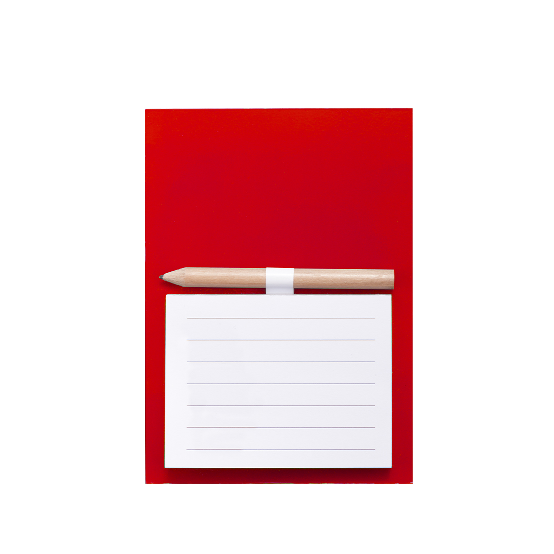 Imán personalizado Yakari bloc notas de cartón resistente con soporte minilápiz - Imanes personalizados - Regalo Promocional Personalizado