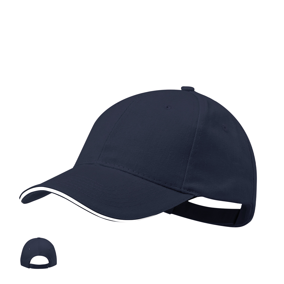Gorra personalizada Rubec de 6 paneles algodón peinado sandwich - Gorras y sombreros - Regalo Promocional Personalizado