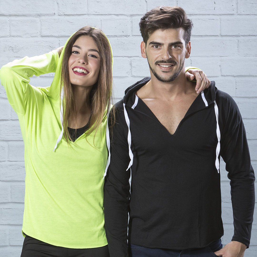 Camiseta personalizada para adulto Yuk de manga larga con capucha - Ropa y accesorios - Regalo Promocional Personalizado - imagen 3