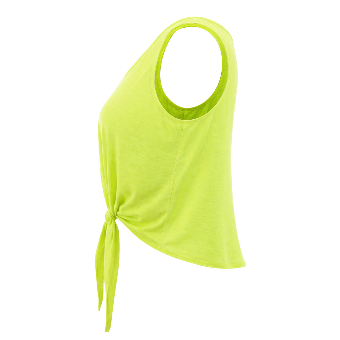 Camiseta personalizada para mujer Slem de tirantes con nudo frontal - Ropa y accesorios - Regalo Promocional Personalizado - vista alternativa