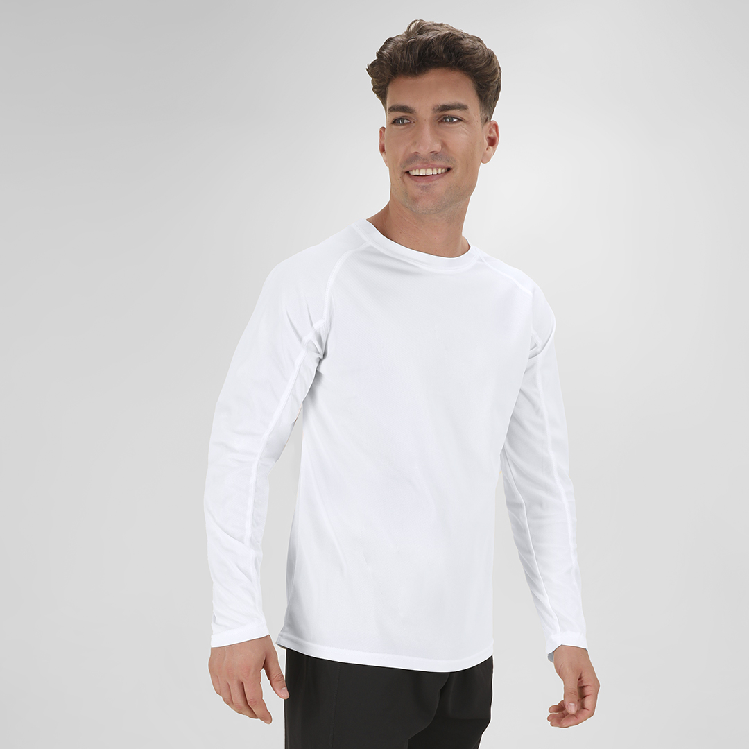 Camiseta personalizada para adulto Tecnik Maik de manga larga técnica - Ropa y accesorios - Regalo Promocional Personalizado
