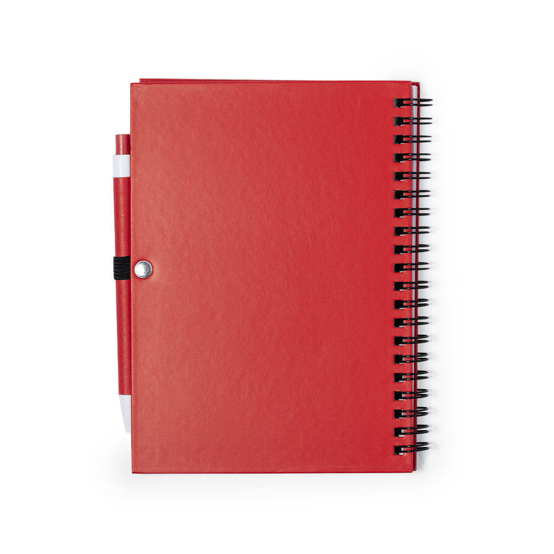 Libreta personalizada Koguel set de cartón reciclado con bolígrafo - Oficina - Regalo Promocional Personalizado - imagen 7