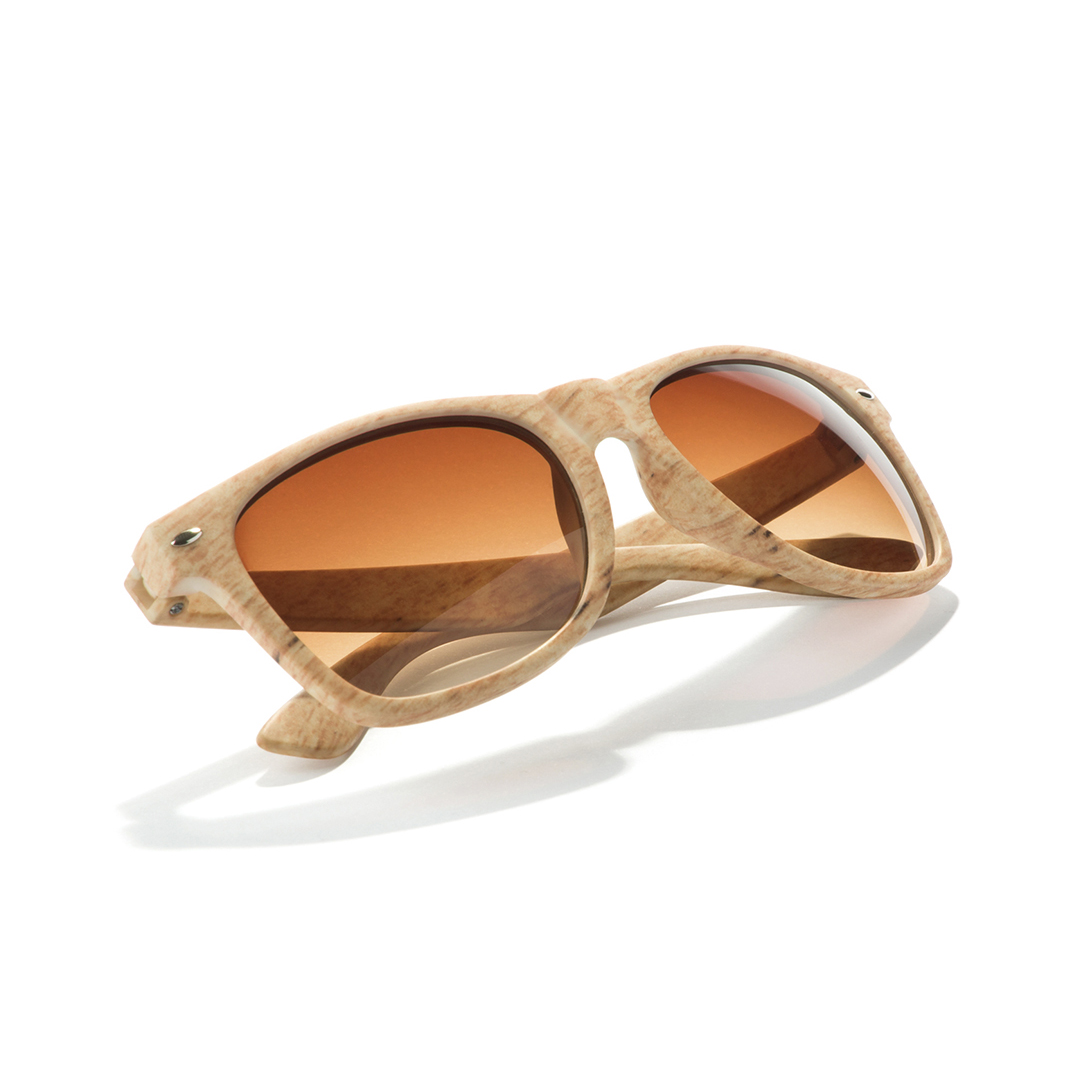 Gafas de sol personalizadas Haris imitación madera - Verano - Regalo Promocional Personalizado - imagen 4