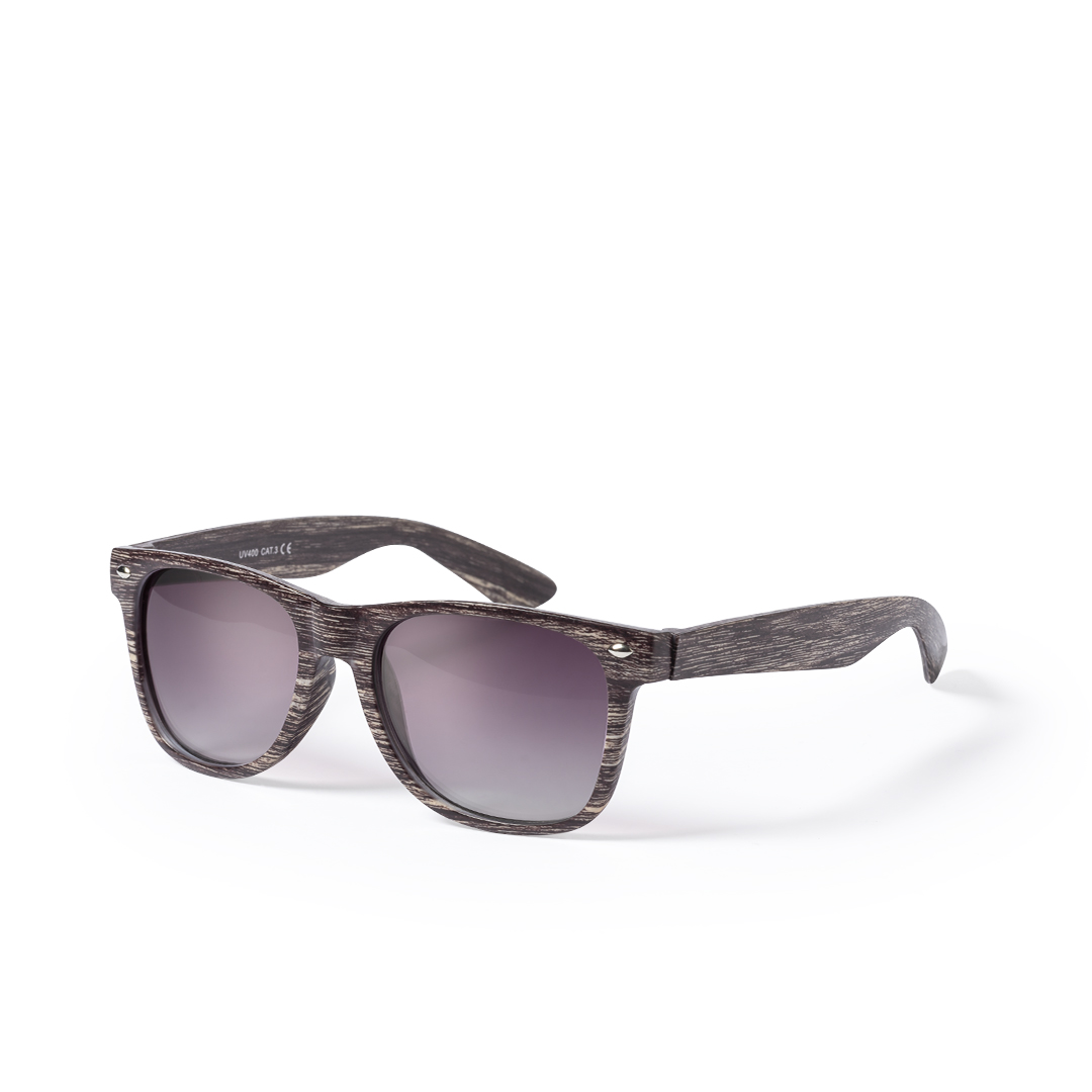 Gafas de sol personalizadas Haris imitación madera - Verano - Regalo Promocional Personalizado
