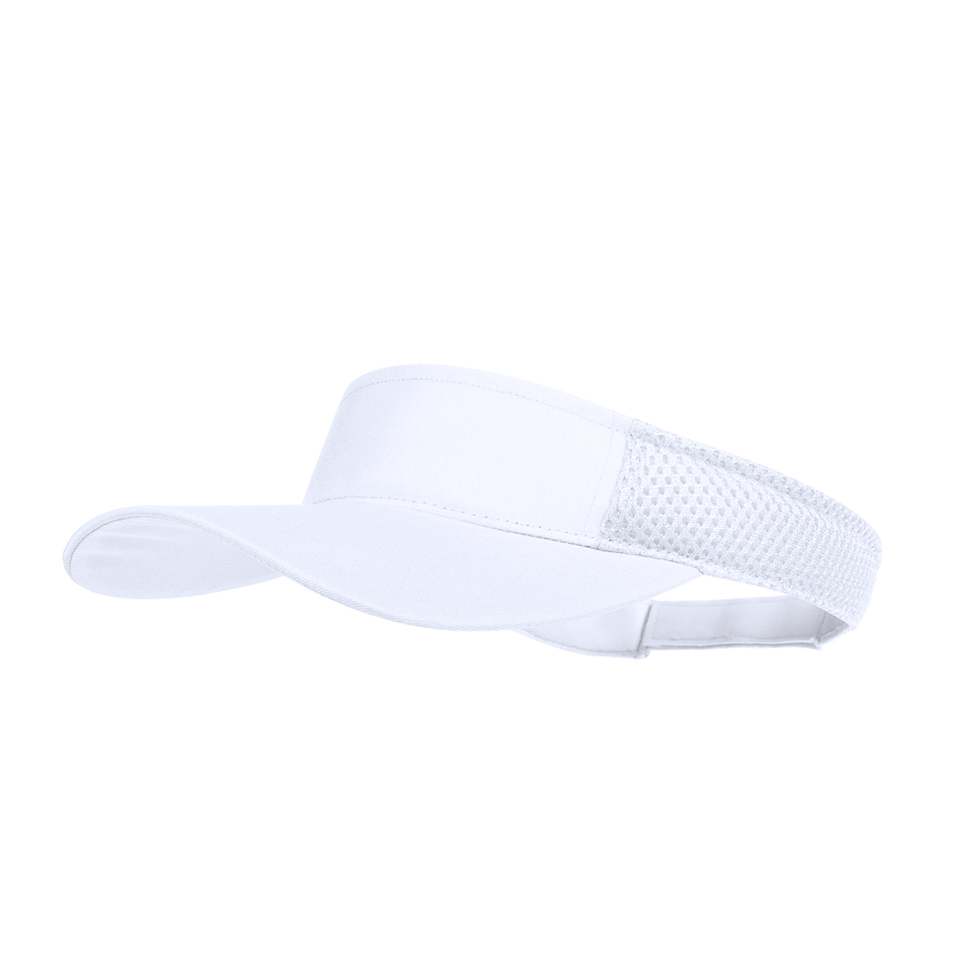 Visera personalizada Gonnax de poliéster con laterales acolchados redecilla - Gorras y sombreros - Regalo Promocional Personalizado