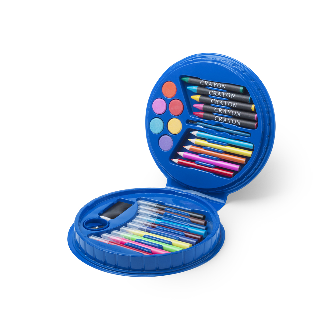 Set personalizado Trinen de 14 piezas en estuche circular - Oficina - Regalo Promocional Personalizado