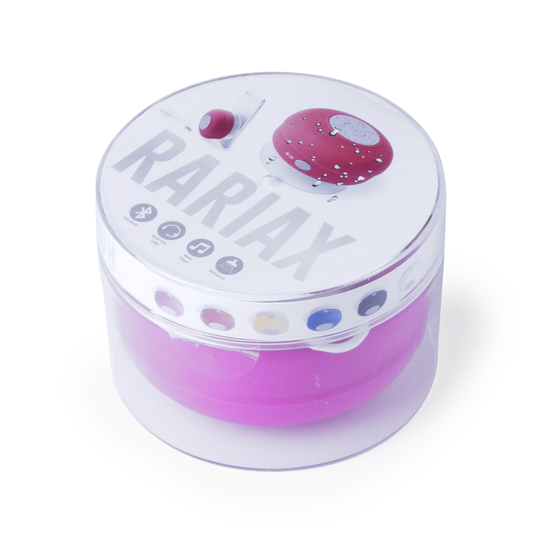 Altavoz Rariax resistente agua con ventosa adherente - Tecnología - Regalo Promocional Personalizado - imagen 5