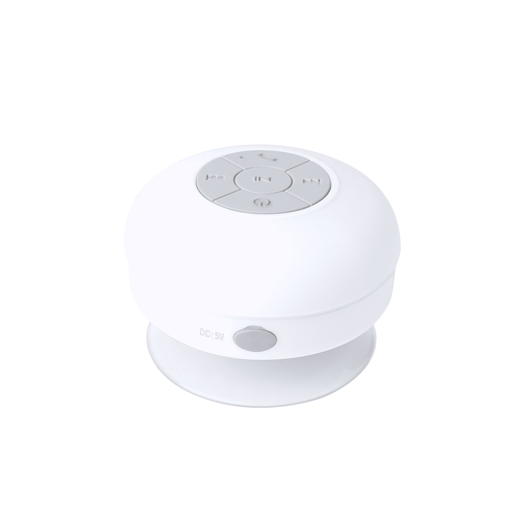 Altavoz Rariax resistente agua con ventosa adherente - Tecnología - Regalo Promocional Personalizado